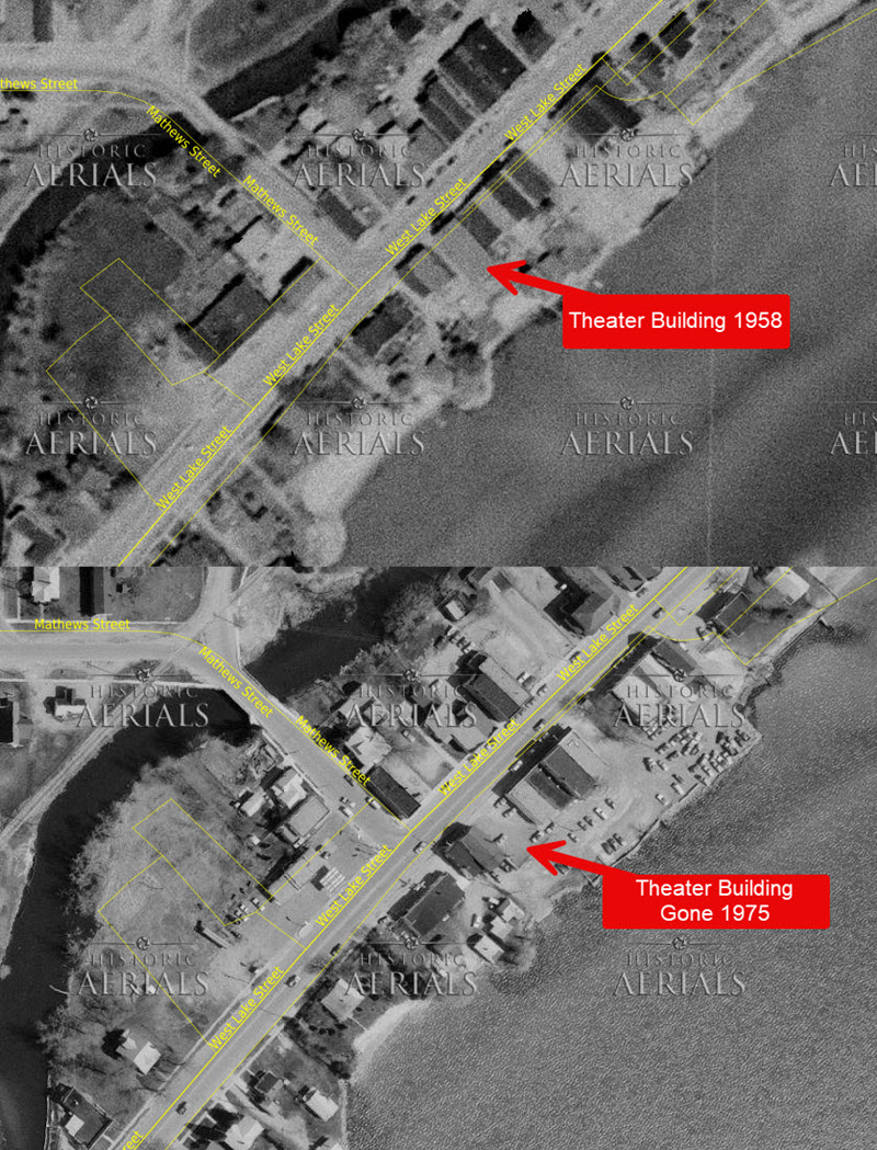 Rivola Theater (State Theater) - 1958 Vs 1978 Comparison (newer photo)